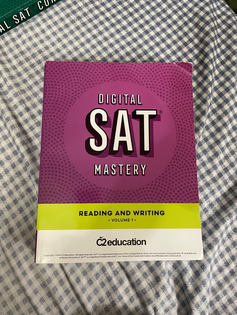 Digital SAT Mastery Reading and Writing - C2 Education